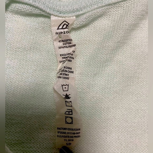 RIPZONE WOMEN'S HAIDA HOODED LONG SLEEVE SOOTHING SEA - Size Small - Picture 10 of 10